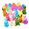 thumbnail image 3 of balikha 12 Pieces of Easter Eggs Pre -filled with Luxury Toys, Stuffed s Colorful Basket s for Adults, Girls, Boys,, 3 of 9