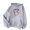 Grey, variant on Vedolay Women's Hoodies Fashion 2023 Long Sleeve Crew Neck Tops T-Shirt Blouse Pullover Zip up Hoodie Y2k Beige,L