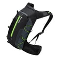 thumbnail image 3 of Deportiva de 2 Bolsillos Principal Raya Reflectante Colgador Gran Capacidad para Actividad Libre Negro DYNWAVEMX Mochila de ciclismo de bicicleta de montaña, 3 of 8