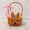 #1A, variant on Storage basket Handmade Woven Shopping Rabbits Basket, Natural Rattan Bath Handheld Tote, Outdoor Picnic Storage for Vegetables and Bread, Rustic Farmhouse Style for Home
