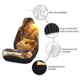 thumbnail image 4 of Uemuo Scientist Guinea Pig Pattern Car Seat Covers for Front Seats Waterproof Seat Covers for Cars, Universal Auto Front Seats Protector Fits for Car-2 PCS, 4 of 6