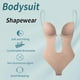 thumbnail image 4 of Women Body Shaper Slips Backless Bra G-string Waist Trainer U Plunge Underdress Shapewear, 4 of 5