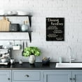 thumbnail image 2 of Stupell Industries Dining Reviews Five Star Kitchen Black Funny Word Design Canvas Wall Art by Daphne Polselli, 2 of 6