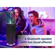 Emerson EHS-2001 Dancing Water Light Tower Speaker System with Bluetooth, Black