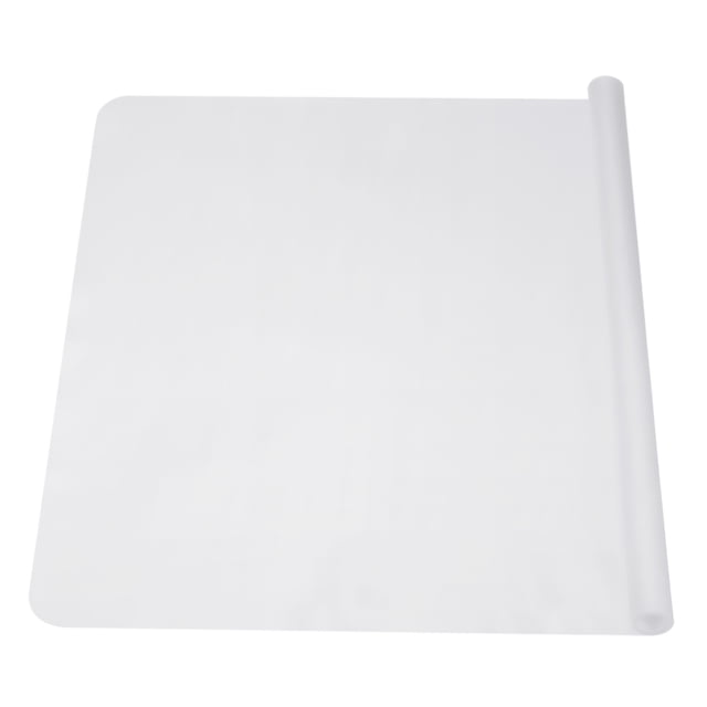 Uxcell 23.62" x 15.75" Alfombrilla de silicona para manualidades, protector de mesa, alfombrilla para pintar, clara