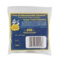 thumbnail image 1 of The Professionals Choice Twill Round Cleaning Patches 17 / .177 Cal. 200 pack, 1 of 2