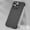 Black, variant on Case for iPhone 16 Pro Max Exposed Sides for Comfort, Fiber Pattern Designing, Shockproof Anti-fall Ultra Slim Thin Fit Rugged Hard Protective Frameless Design Phone Case Cover,Black