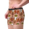 thumbnail image 2 of Uemuo Cow Skull Pattern Men's Boxer Briefs,Trunk Anti-Chafing,Comfortable, Durable, and Stylish Underwear-X-Large, 2 of 9