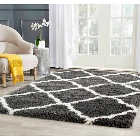 Safavieh Belize Joisse Geometric Plush Shag Area Rug or Runner