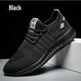 thumbnail image 2 of Frhoxug Men's Striped Running Shoes, Couple Mesh Breathable Sneakers For Outdoor Sports Tennis, 2 of 7