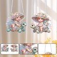 thumbnail image 3 of 2 Uds. Forma Especial Sombrero Niña para Ventana Pared, 3 of 9