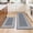 Gray, variant on Vaukki Kitchen Rug Set 2 Pieces, Waterproof Non Slip Anti Fatigue Kitchen Mats for Floor Kitchen Sink Laundry Room, Blue