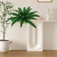 thumbnail image 5 of Realistic Artificial Fern Plant, 18 Branches Fake Greenery for Outdoor Porch, Indoor Home Decor, Windows, Patio, Uv Protected Faux Plants for Year-Round Beautyharlik, 5 of 5