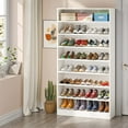 thumbnail image 3 of Tribesigns Armoire à Chaussures, 9 Niveaux 40-45 Paires Armoire à Chaussures en Bois Robuste Autoportante, 3 of 5