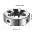 thumbnail image 2 of Unique Bargains 13/16'-20 UNEF Alloy Tool Steel Machine Thread Round Threading Die Hand Tool, 2 of 5