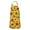 Brown Yellow Sunflower, variant on Brown Yellow Sunflower Pattern Apron-Garden Aprons for Women with Pockets-Cotton Linen Waterproof Kitchen Cooking Gardening Aprons Adjustable for Kitchen,Cooking,BBQ and Salon 33x27 Inch