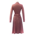 thumbnail image 2 of VON VONNI Women's Tropic Red Victoria Short Long Sleeve Transformer Dress NWT, 2 of 2