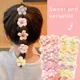 thumbnail image 2 of Bandas para el pelo de flores para niña, accesorios para el cabello de goma suave, soporte para cola de caballo, 10 unidades por Set, 2 of 5