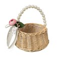 thumbnail image 1 of Cesta de Flores Tholdsy con Mango de Perla para Dama de Honor, 1 of 6