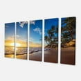 thumbnail image 2 of Design Art - Île Tropicale Paradisiaque Plage Lever de Soleil, 2 of 3