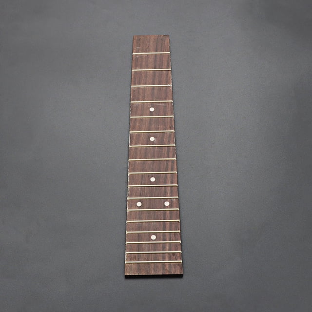 DEEPCRAFF 1Pack Ukulele Fingerboard Replacements 9.8X1.9X0.2in Rosewood Rectangular For Musical Instrument Accessory