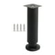 thumbnail image 2 of Patas de acero inoxidable para muebles, soporte para sofá cama, fácil instalación, patas de armario para silla, cama, mesa de centro y armario 200MM, 2 of 9