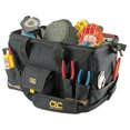 thumbnail image 5 of Bolsa para herramientas CLC Mega Mouth, 25 bolsillos, poliéster negro/tostado, 30 x 25 cm, 5 of 5