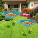 thumbnail image 4 of Baño para pájaros de metal vertical con estaca, bebedero y comedero desmontables, decoración vintage de jardín para aves, 80x27 cm, 4 of 6
