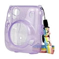 thumbnail image 3 of Protective Hard Case Anti-dust Strap for Instax Mini Case Hard 11 Polaroid Camera Purple, 3 of 9