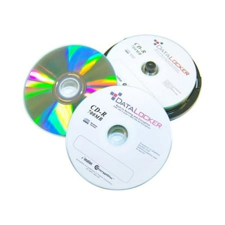 Datalocker DataLocker SecureDisk DLCD100 CD Recordable Media - CD-R - 700 MB - 100 Pack 2NA3023