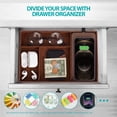 thumbnail image 3 of Valet Tray, Built in Wireless Charging Pad, Nightstand Organizer, Dresser Organizer, Mens Jewelry Box, Valet Charging Station, Faux Leather Valet Tray for Men and Women, (Black), 3 of 4