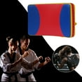 thumbnail image 6 of Yibooy Karate Boxing Punch Pad PU Taekwondo Kick Pad for Boxing Training (Red Yellow), 6 of 8