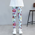 thumbnail image 4 of Kids Girls Autumn Leggings Spring Tights Leggings Girl Ankle Length Tights Pants Leggings for 5-10Years Child Girls, 4 of 5