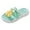 Mint Green, variant on Gyujnb Children Shoes Comfortable Soft Soled Slippers Fashionable Flower Pearl Beach Sandals and Slippers,7-8 Years