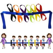 Safety Walking Rope Line Rope for Kids Walking Rope for Preschool (12 Children& 2 Adult)