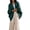 Green #007, variant on Women Retro Open Front Hoodie Cardigan Oversized Sweatshirt Long Bat Sleeve Patchwork Jackets Fall Trendy Outfit M