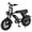 V8mini Black, variant on LUIMP V8 Electric Bike for Adults, 1000W Peak Motor 20" x 4.0 Fat Tire Ebike, 48V 15Ah Removable Battery, 31MPH High Speed Electric Mountain Bike, 7-Speed Gear, UL2849 Certified Safety, Black