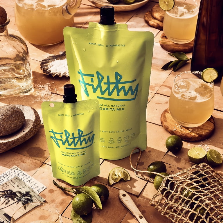 ✨お得14種MIX【111】リューカ　フィリカ　マグノリア　スターチス　生花 Filthy Margarita Mix Premium Cocktail Mixer, 32 fl oz Pouch (1