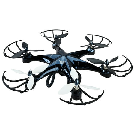 UPC 047323676000 product image for Sky Rider Eagle Pro 6-Rotor Drone with Wi-Fi Camera, DRW676B | upcitemdb.com