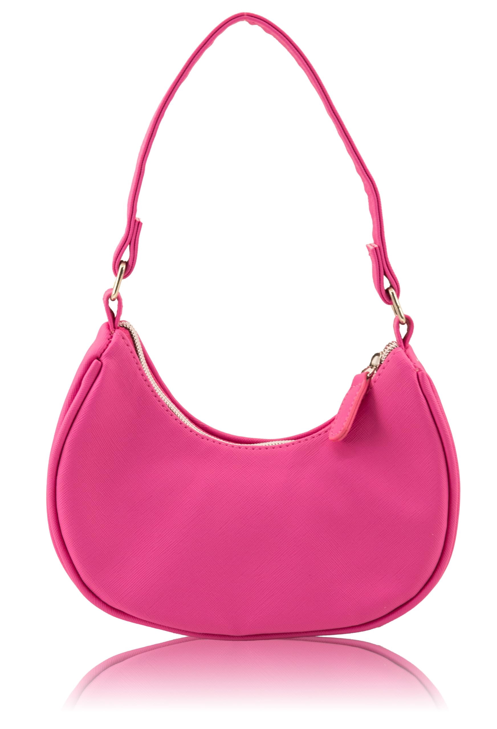 Sanrio Hello Kitty Hobo Handbag Purse for Girls  Crossbody Shoulder Bag with Adjustable Strap  Small PU Leather Toddler Purse, Preschool Handbag, Everyday Tote or Travel Mini Purse Ages 3+