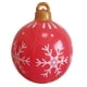 thumbnail image 1 of Artículos de decoración Irfora Globo inflable de Navidad, bola de Navidad de PVC, adorno impermeable de gran tamaño para decoración de patio, fiesta de boda al aire libre, Navidad, Año Nuevo Irfora Artículos de decoración, 1 of 7