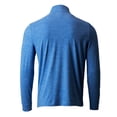 thumbnail image 2 of PGA Tour Golf Ombre Printed Lux Block 1/4 Zip Pullover Marine Heather Large, 2 of 3