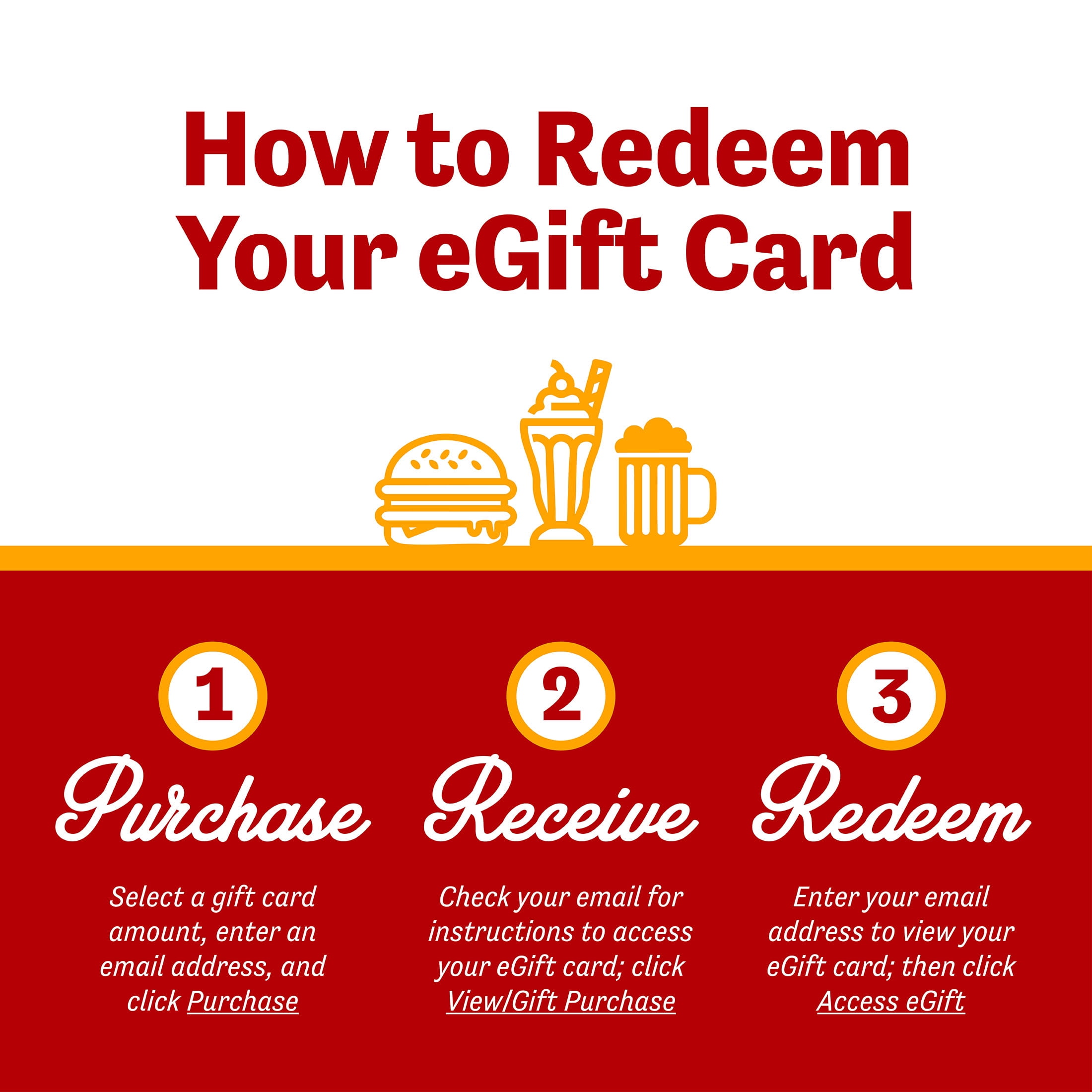 Red Robin ® eGift Card [Email Delivery]