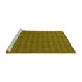 thumbnail image 2 of Ahgly Company Machine Washable Indoor Rectangle Solid Yellow Modern Area Rugs, 8' x 10', 2 of 4