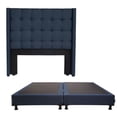 thumbnail image 1 of Box Base Cama King Size + Cabecera Titan Azul Marino Dicasa Titan Bless, 1 of 8
