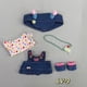 thumbnail image 5 of Vestido de algodón de 20Cm para muñeca Lolita, traje informal de falda pequeña de princesa linda, accesorios de ropa para muñecas, V2, 5 of 5