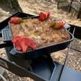 thumbnail image 2 of Bayou Classic 8 x 8 Inch Pre-Seasoned Cast Iron Cake Pan Bakeware Dish, 2 of 4