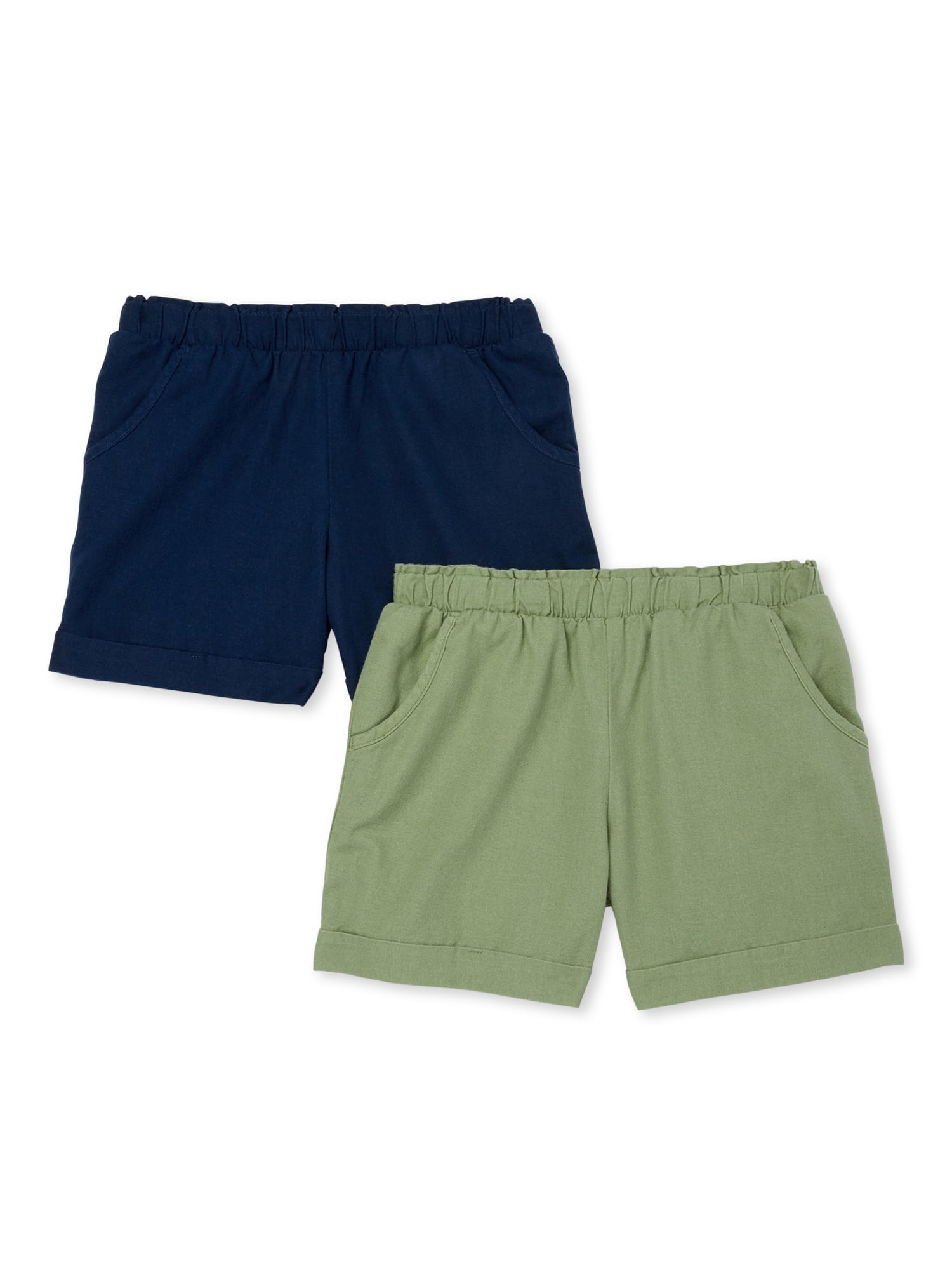 girls woven shorts