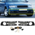 thumbnail image 3 of Car Grilles Fog Lamp, Car Turning Signal Light Shake-Proof Daytime Running Lamp, High Brightness For Automobile Auto A4 B6 01-05 Vehicle, 3 of 8