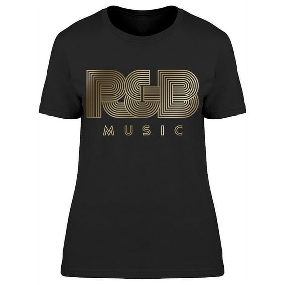 R And B Music T-Shirt Women -Image by Shutterstock, Female Small